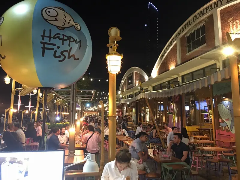 アジアティークの夜景