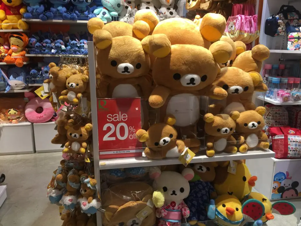 タイ人,親日,好き,日本,キャラクターグッズ,キャラクター,アニメ,ゆるキャラ,まとめ,ハローキティ,,キティちゃん,ドラえもん,リラックマ,Rilakkuma,くまモン,ポケモン,ピカチュウ,ワンピース,ONE PIECE