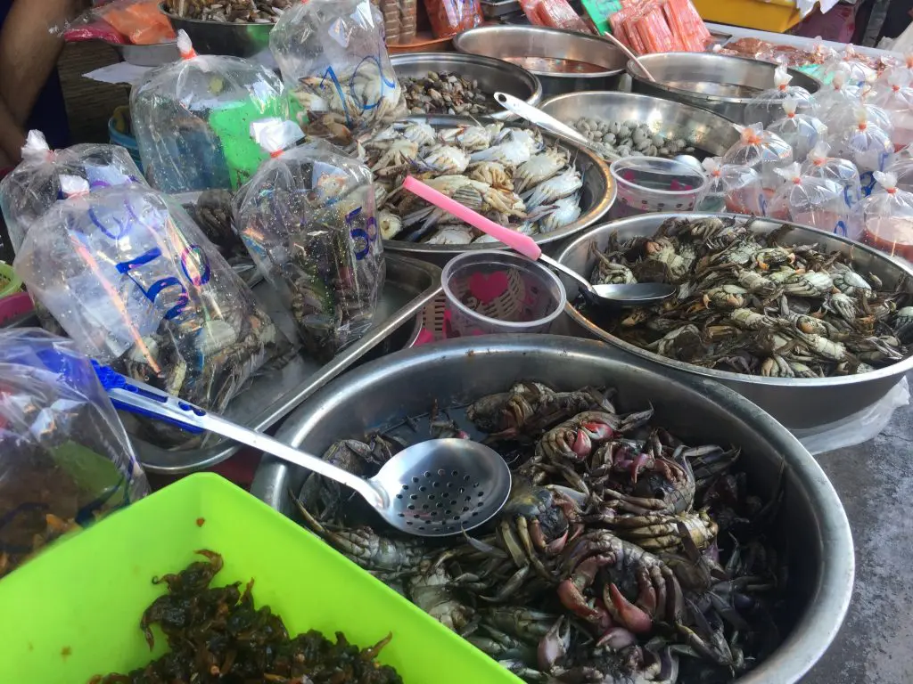タイ,旅行,穴場,観光,水上マーケット,アンシラ,チョンブリ,シラチャ,海,市場,ローカル