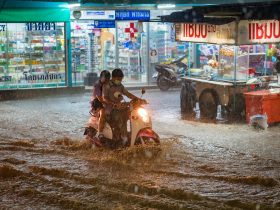 タイ,旅行,バンコク,季節,気候,2017年,雨季,スコール,大雨,ゲリラ,豪雨