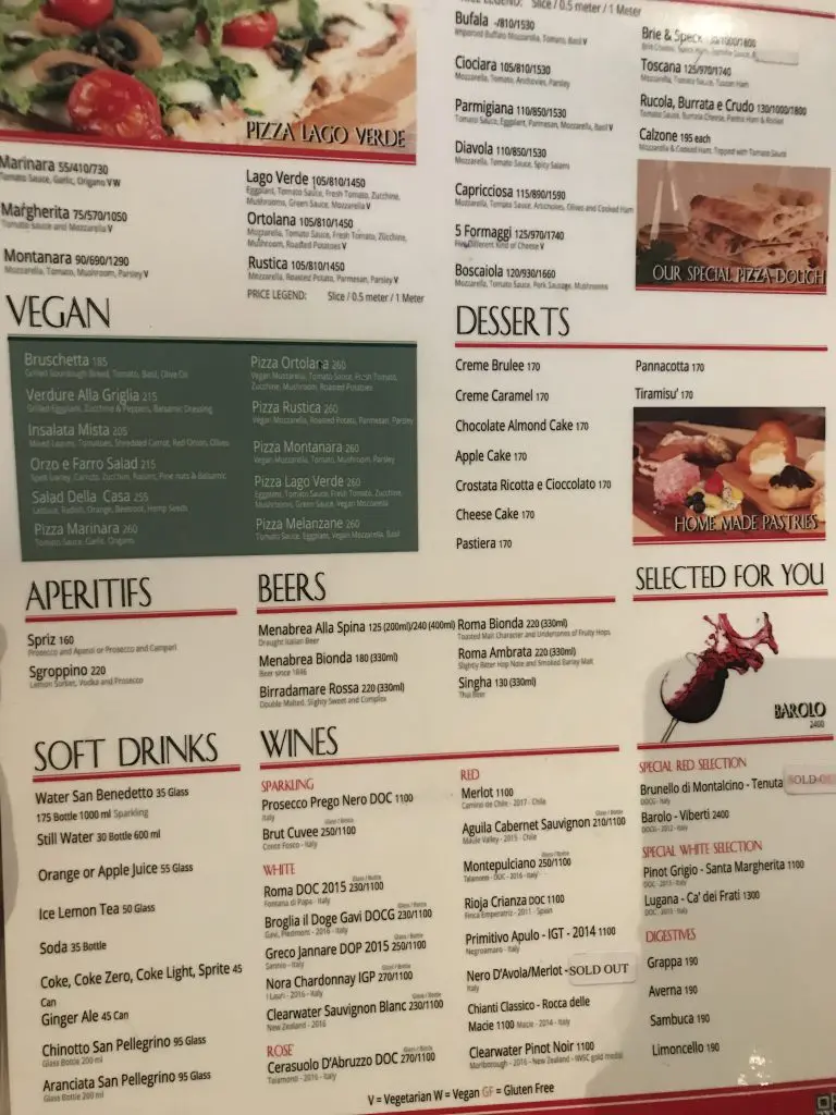Pizza Pala Romana アソークのピザ