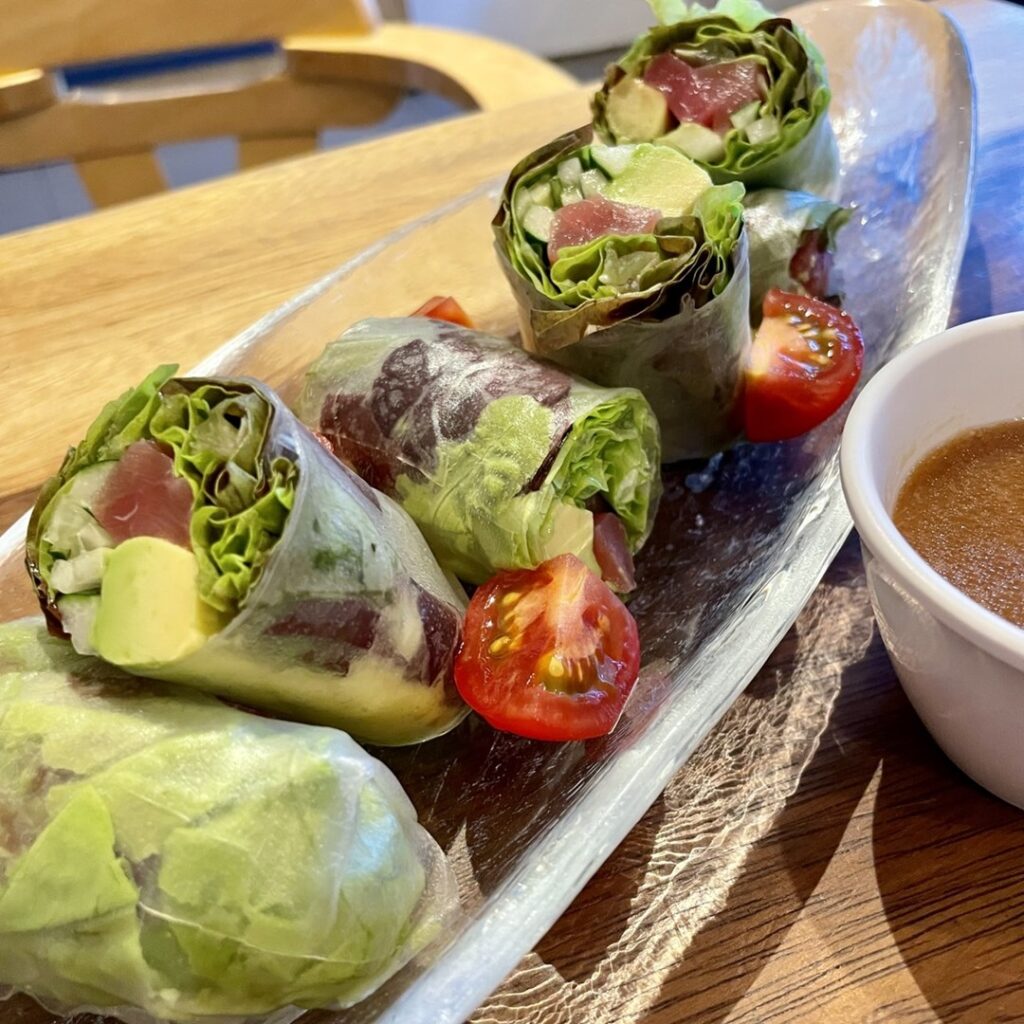 マグロアボカド生春巻き