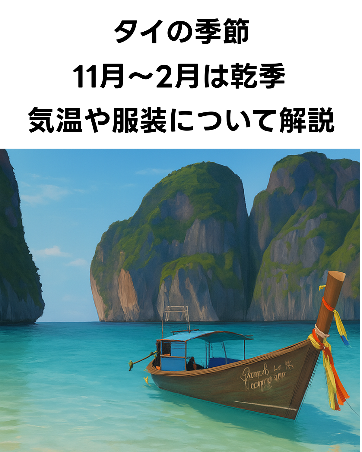 10月の下旬から2月の後半にかけてはタイでは一番過ごしやすいとされる乾季(かんき)です。旅行者にもハイシーズンやベストシーズンと言われています。平均気温が25℃~29℃位で特に12月後半から1月初旬に関しては朝晩が冷え込む時期でもありますのでご注意ください。またリゾート地だけでなくホテルやゴルフ場なども少し値上げするところもあります。乾季と書いていますが日本の冬程乾燥するわけではありませんが(平均湿度60％程)日本の5月や6月位の湿度というイメージをしてください