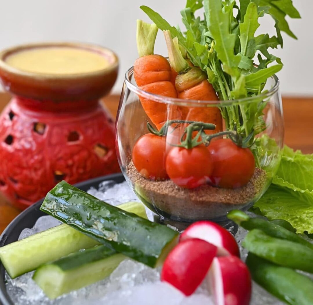 原始焼き26 バーニャカウダー