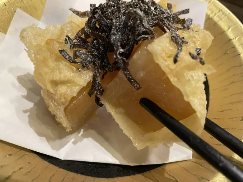 おでん大根の天ぷら 中身