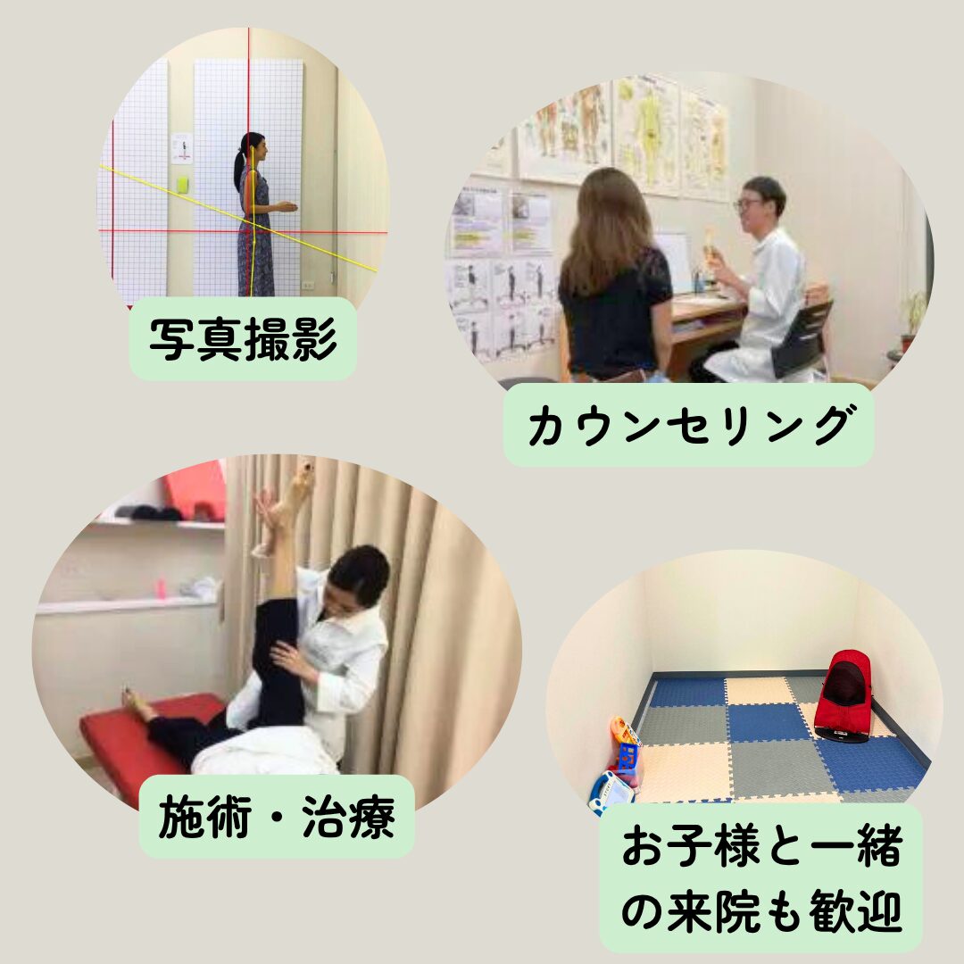 バンコクの整体治療院だるまクリニックの治療の流れ