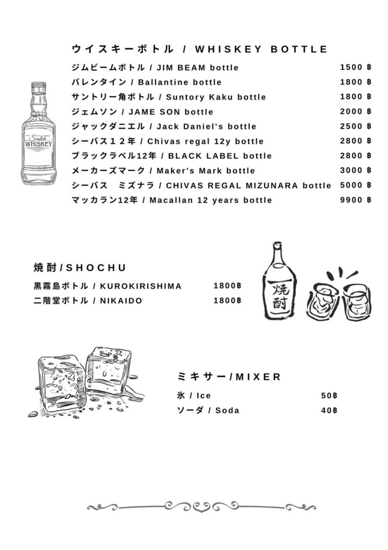 LUIDA Menu