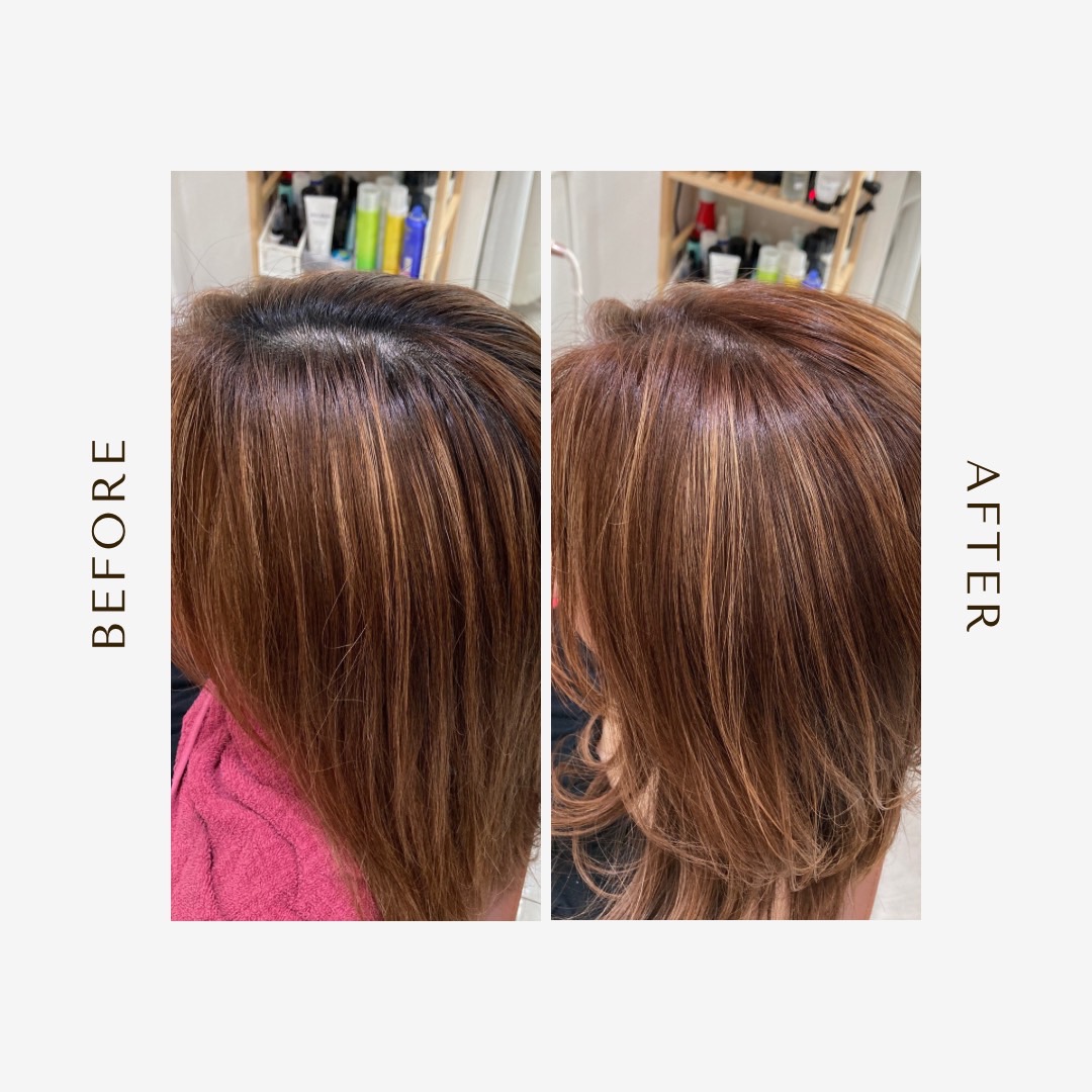 NICO NICO Touch up color salonのカラーリング例