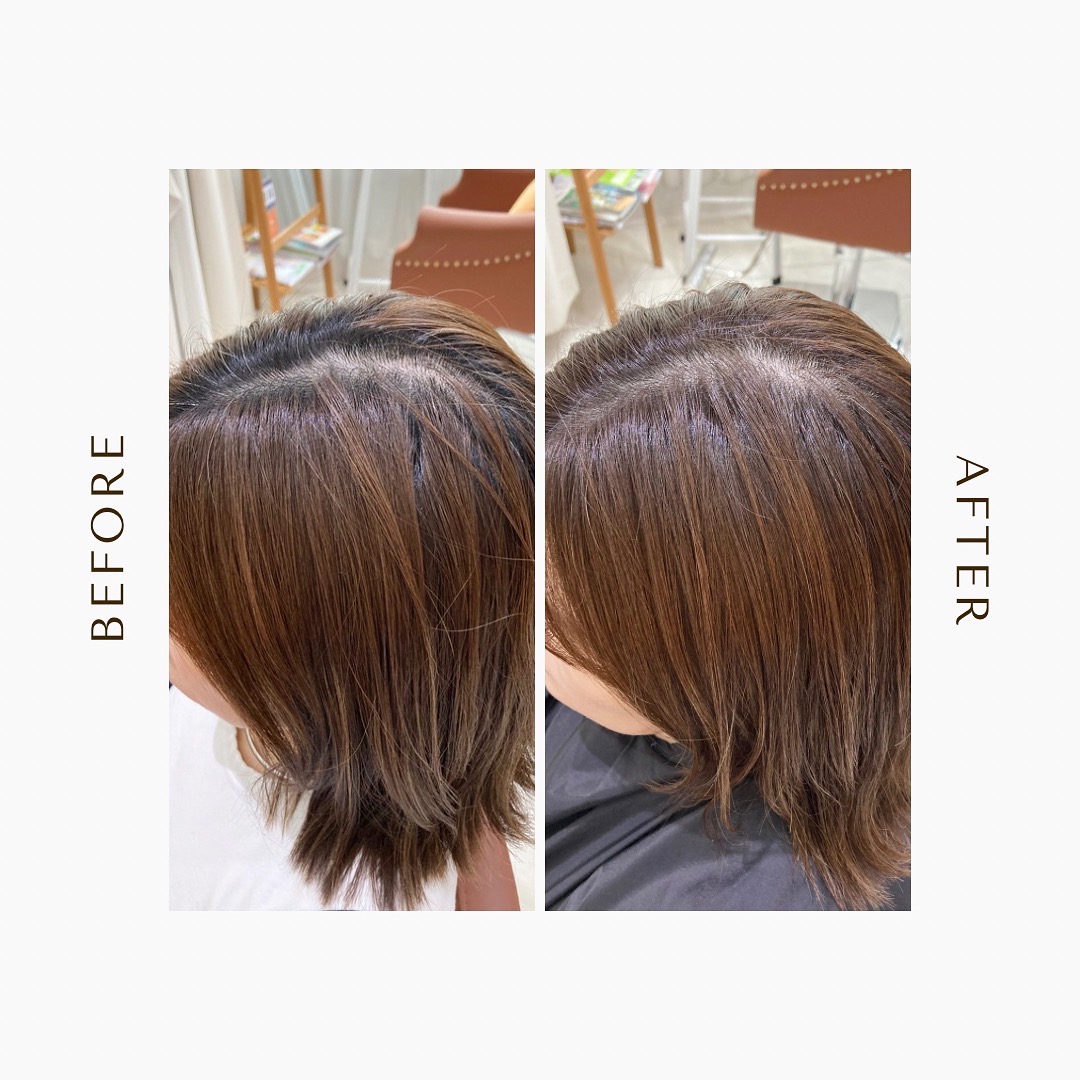 NICO NICO Touch up color salonのカラーリング例