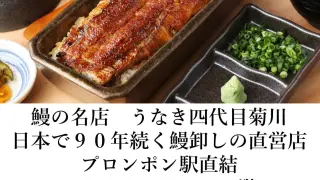 バンコク 鰻 うなぎ四代目菊川(Unagi Yondaime Kikukawa) プロンポン EmQuartier店