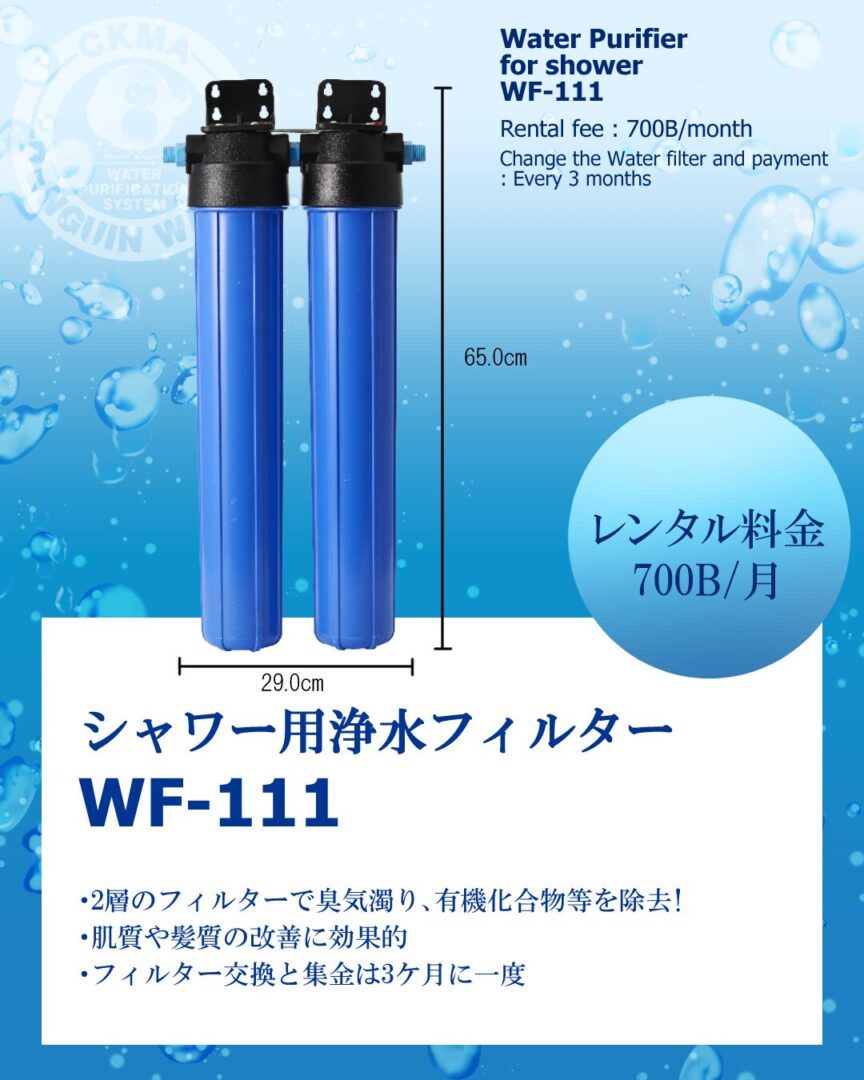 シャワー用浄水フィルターのご案内