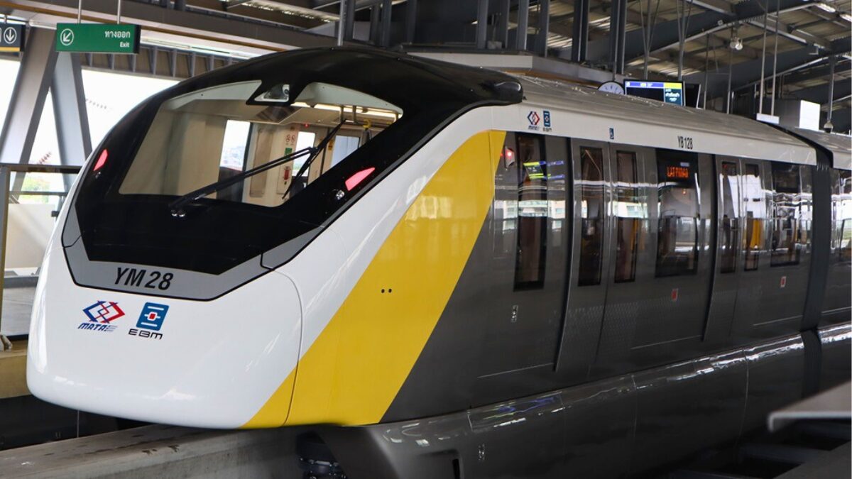 バンコクMRT イエローライン 車両