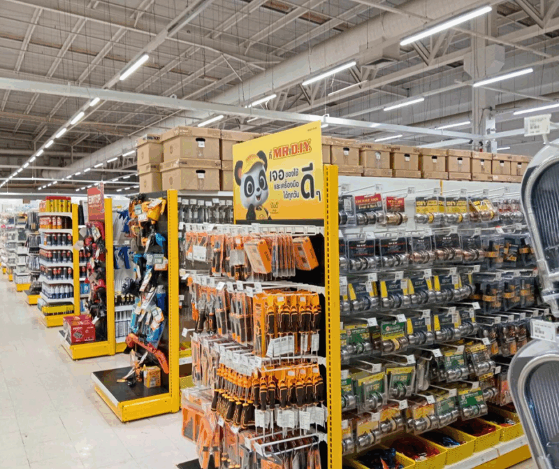 Mr.D.I.Yの店内のようす