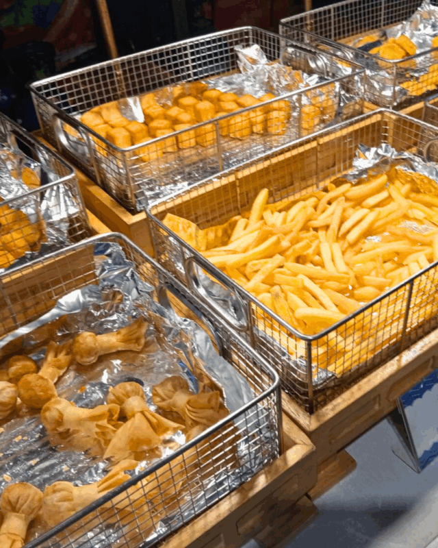 豊富なサイドメニュー