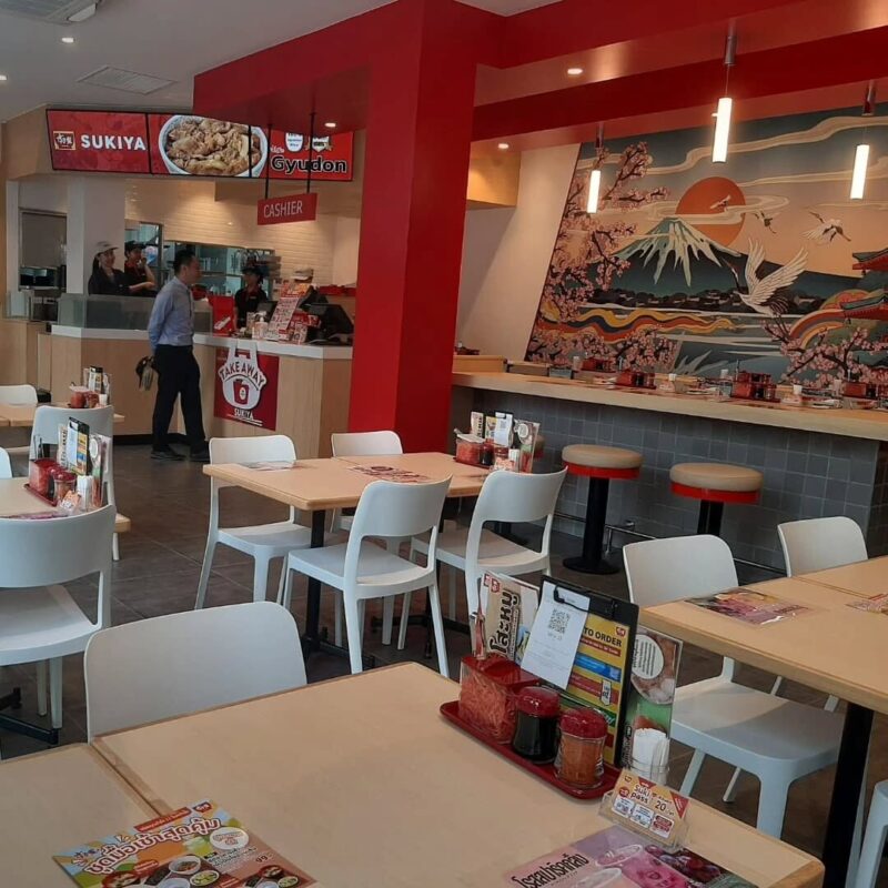 すき家のプラカノン駅前のお店