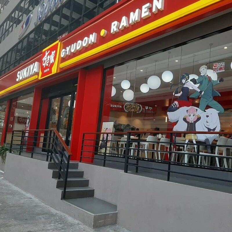 すき家のプラカノン駅前のお店