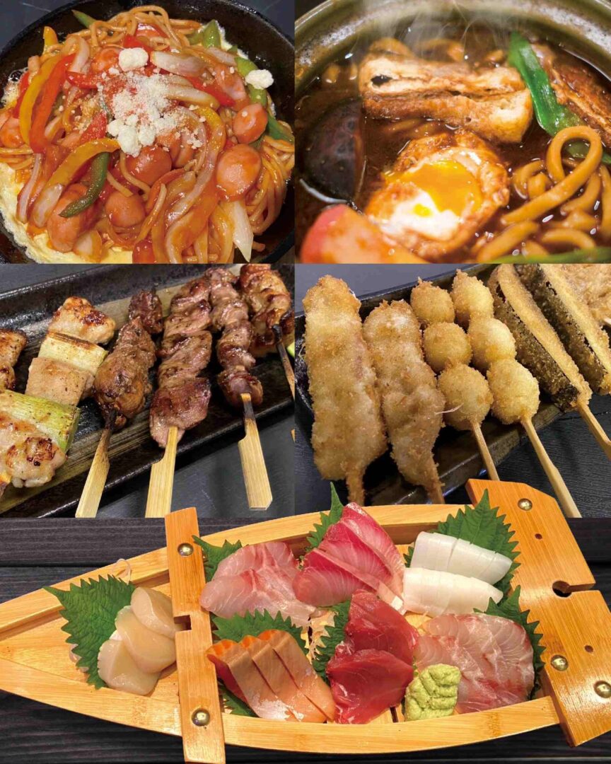 レストラン&バー D-owlではお寿司をはじめ日本料理や洋食など豊富なメニューを食べることができます。