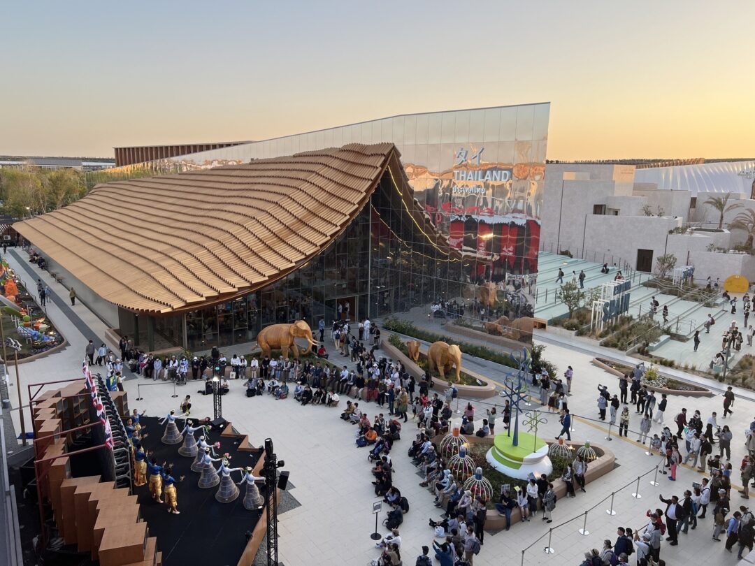 Thailand Pavilion World Expo 2025の外観