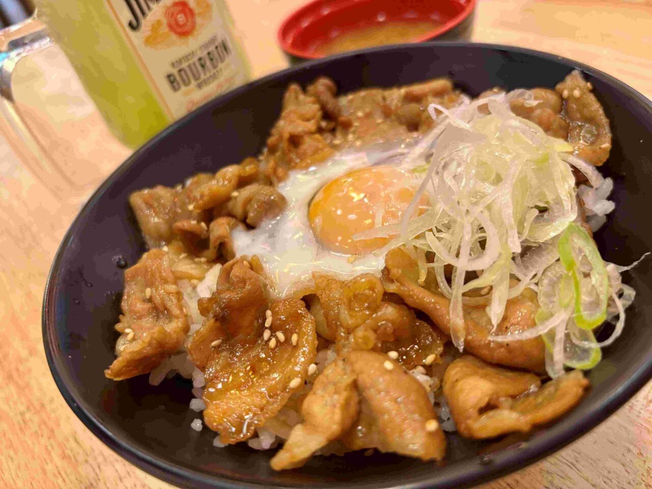 ebisu shoten silom lunch ork with Onsen Egg Rice Bowl – 178B