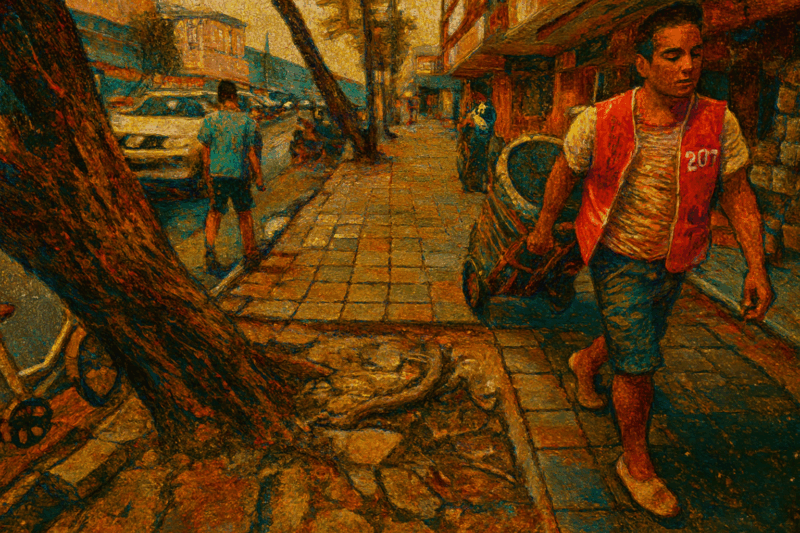 多くのバンコク市民が日常的に感じていたタイの歩道の危険性や歩きにくさに関するインフラに対する不満や不安