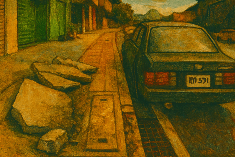 多くのバンコク市民が日常的に感じていたタイの歩道の危険性や歩きにくさに関するインフラに対する不満や不安