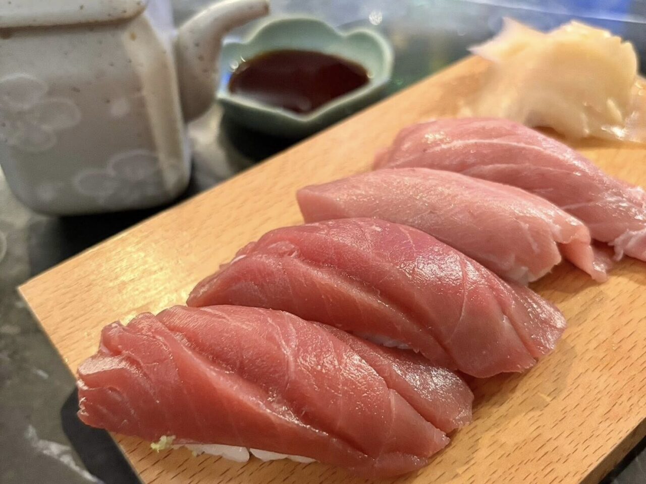 D-owl restaurantのマグロのお寿司
