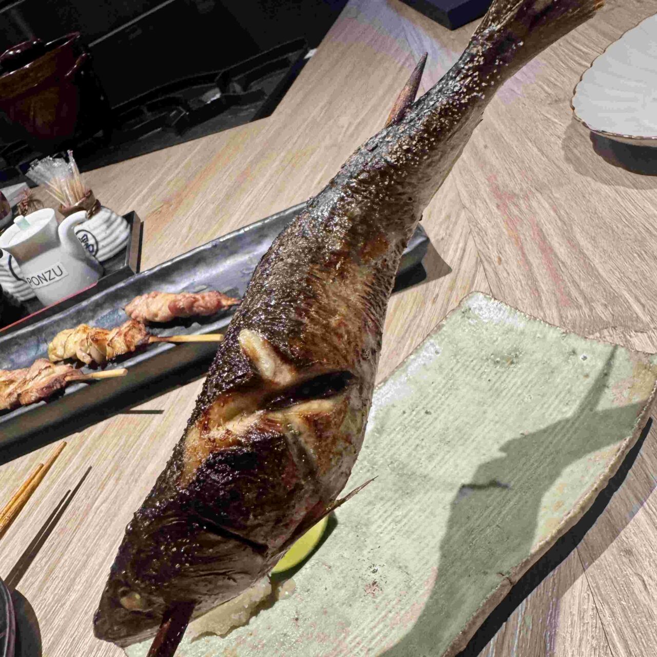 あお季 バンコク トンローのレビュー 焼き魚