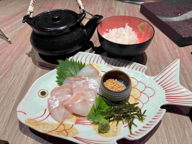ミニ鯛茶漬けセット　Mini Sea Bream Chazuke Set