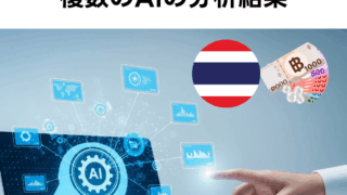 タイバーツ2026年の為替予想 複数のAIの分析結果