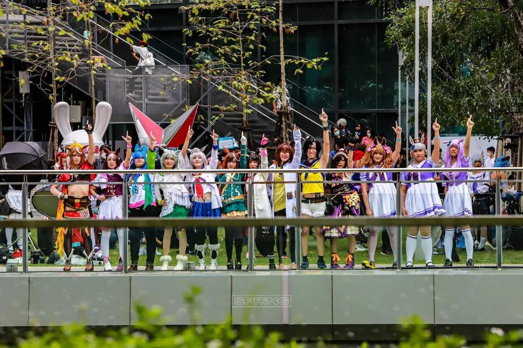 コスプレを通じてもタイで人気になったウマ娘