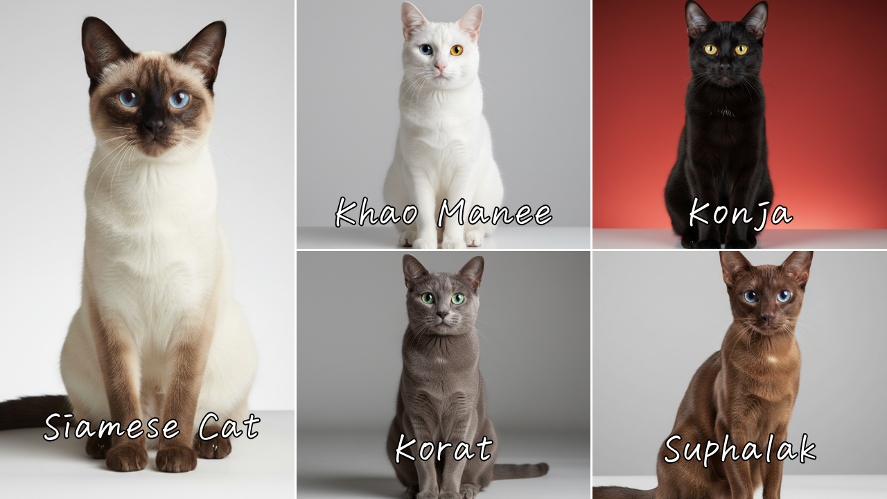 タイの猫」5品種を国家的象徴に承認。シャム、コラット、カオマニー