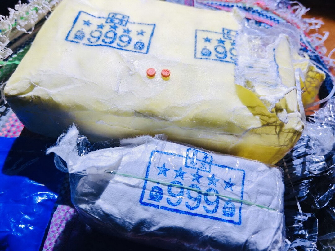 ヤーバー(覚せい剤)製粉を大量に押収