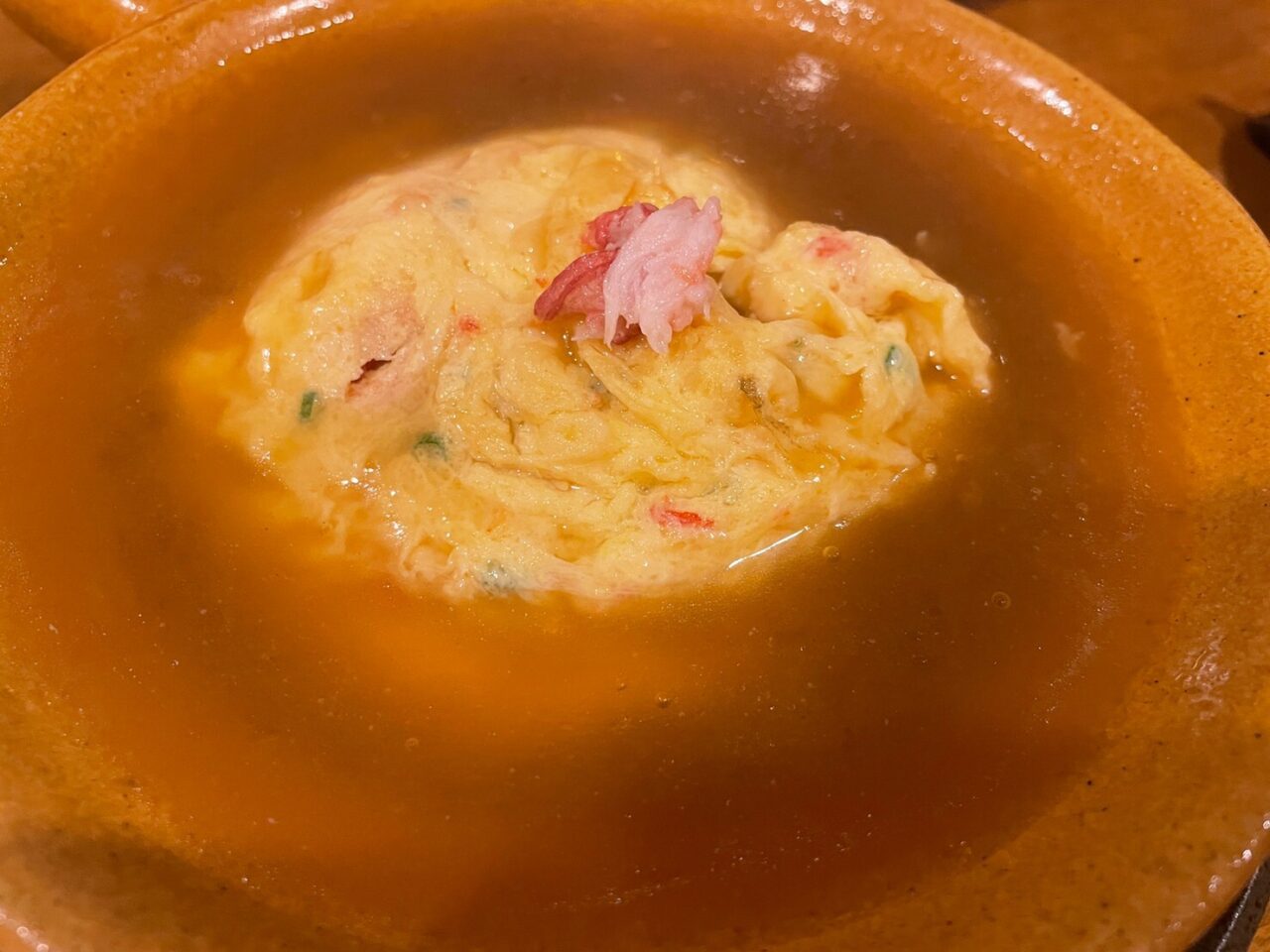 平嶋酒場のかに玉