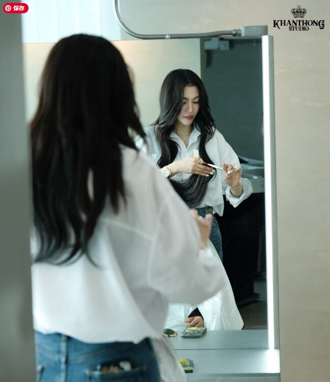 khanthong Studioでのファイさん 出典:Instagram