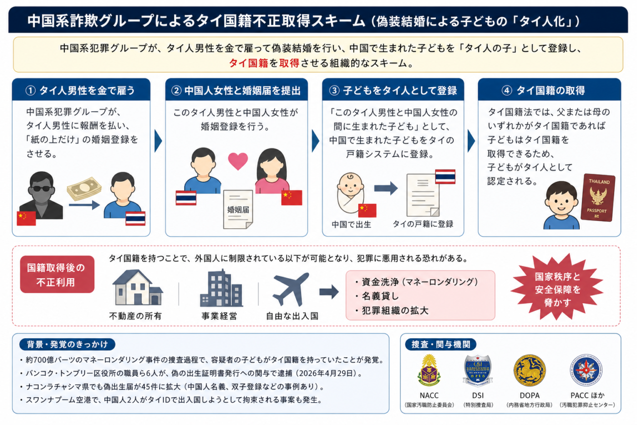 中国系犯罪ネットワークによる「マネロン」と「戸籍ロンダリング」の驚きの手口