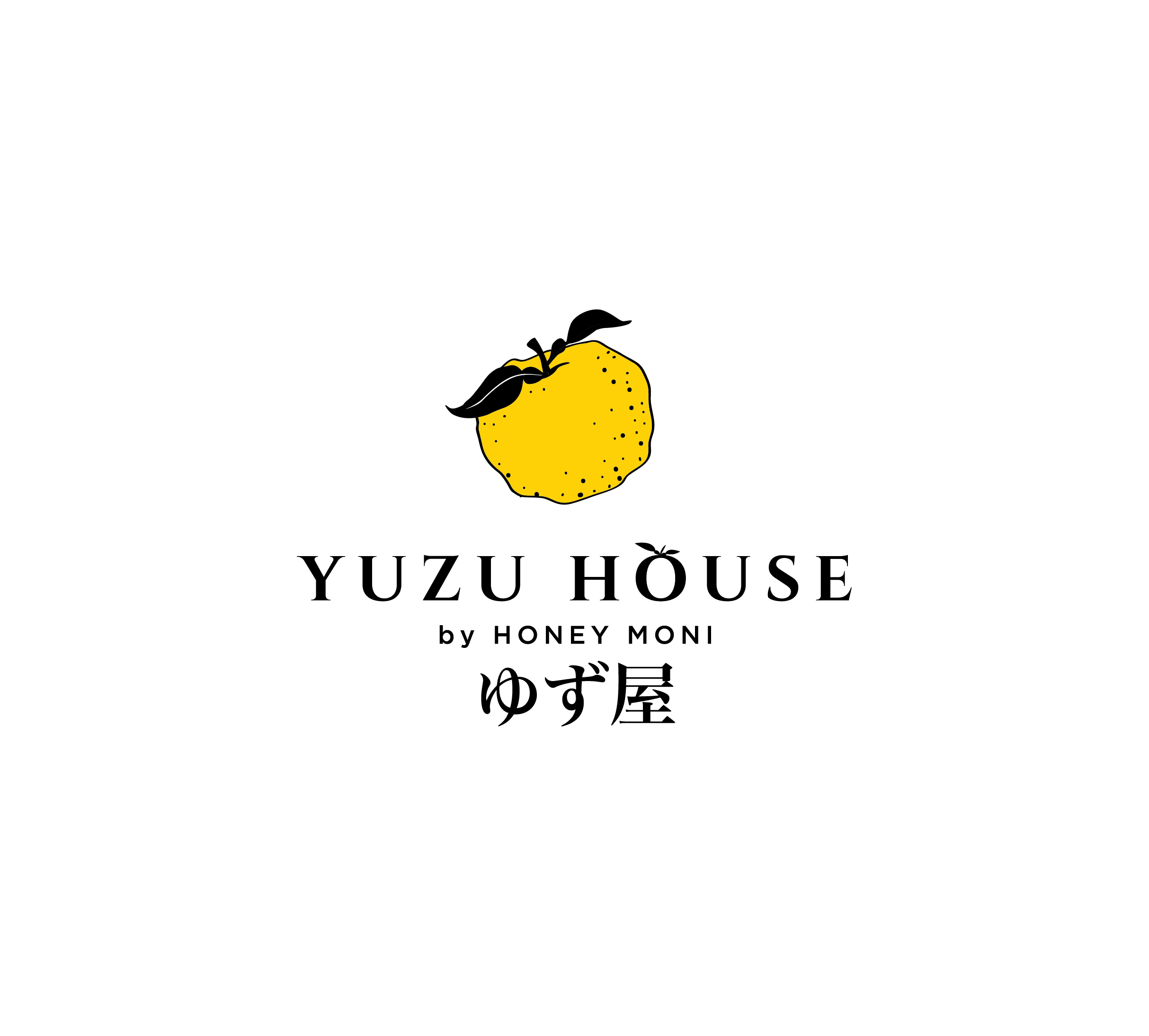 YUZU HOUSE by Honey Moni Logo