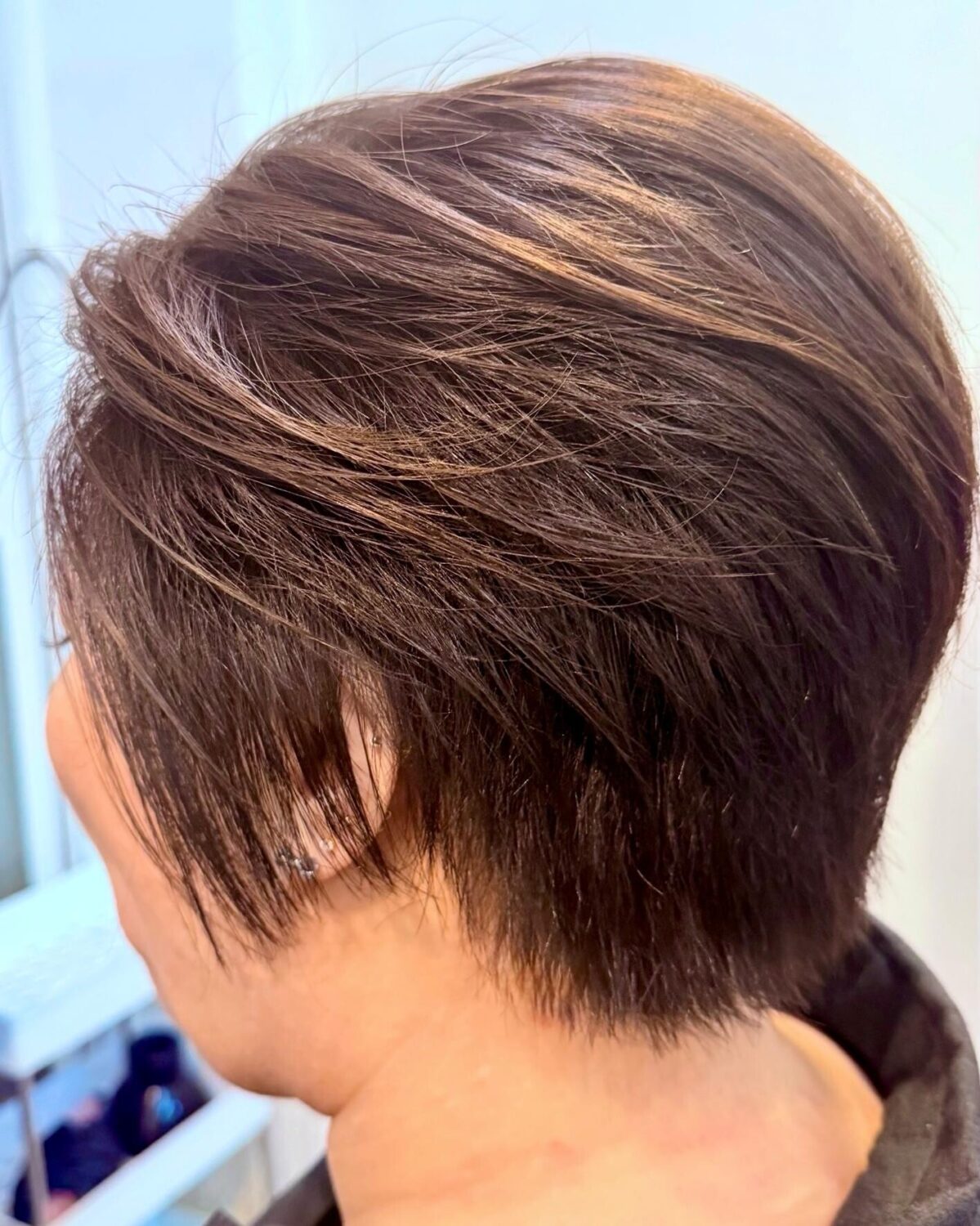 おすすめスタイリスト ギフトさんによるヘアカットの仕上がり1